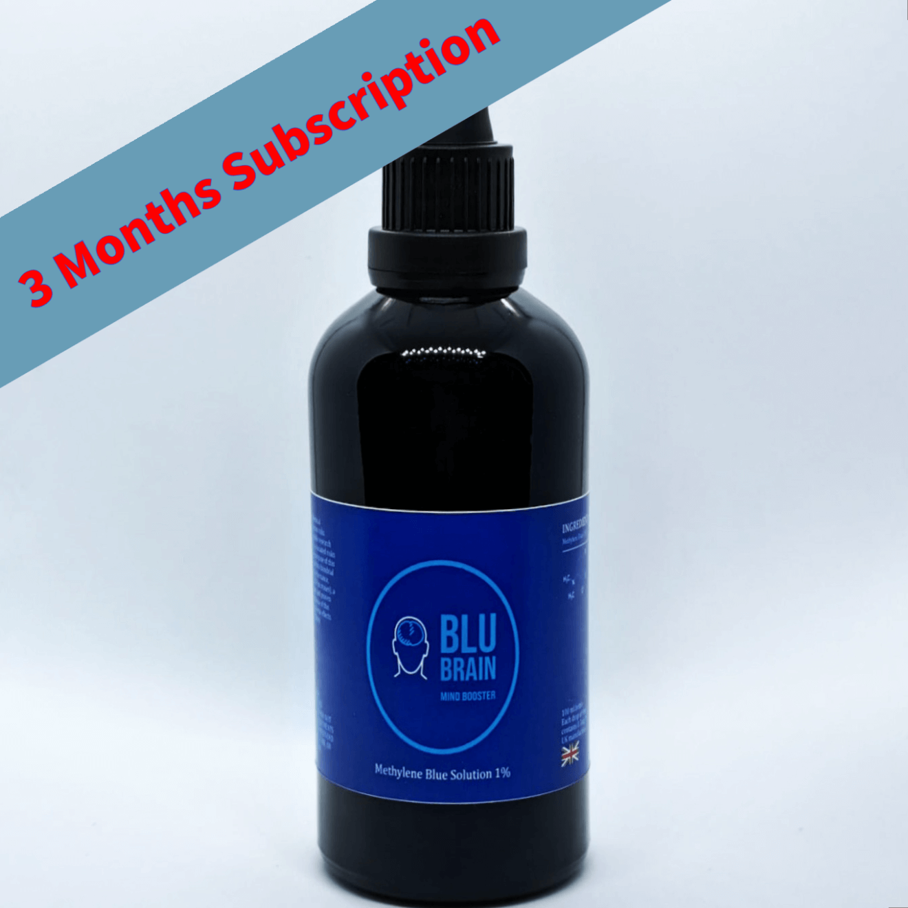 Methylene Blue 1% | Blu Brain - Mind Booster - Methylene Blue UK Made ...