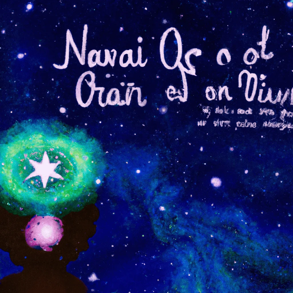 Sleep's Influence On Mental Health: Nurturing Brain Wellness 1 Ize a tranquil night sky with a brain-shaped constellation glowing brighter, nestled among stars, symbolizing the brain rejuvenation during sleep for mental health wellness