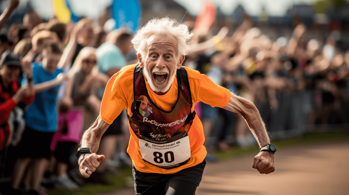 Dudley Dinshaw, 98, Breaks Barriers in 5K Triumph